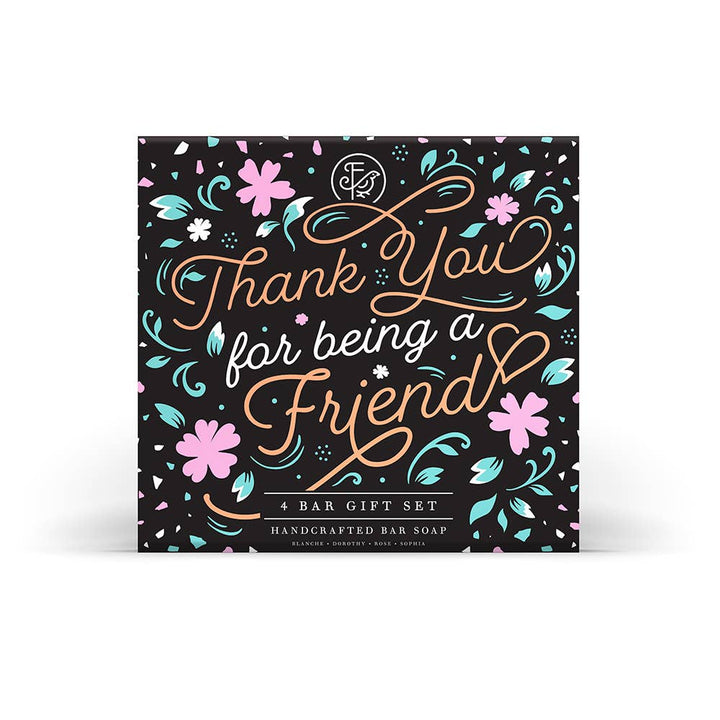 FinchBerry Thank You for Being a Friend Bath & Body Set | Handmade luxury soap set