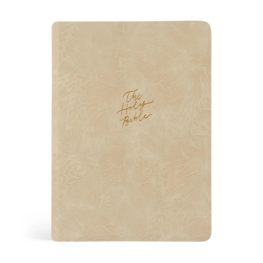 Hosanna Revival ESV Study Bible: Sonora Theme | Beautiful Bible | Tan Floral Bible